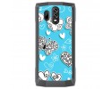 Funda Gel Tpu para Homtom HT70 Diseño Mariposas Dibujos