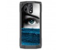 Funda Gel Tpu para Homtom HT70 Diseño Ojo Dibujos