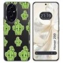 Funda Silicona Transparente para Huawei Honor 200 5G diseño Cactus Dibujos