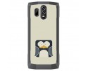 Funda Gel Tpu para Homtom HT70 Diseño Pingüino Dibujos