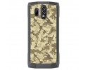 Funda Gel Tpu para Homtom HT70 Diseño Sand Camuflaje Dibujos