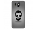 Funda Gel Tpu para Homtom S16 Diseño Barba Dibujos