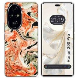 Funda Silicona para Huawei Honor 200 Pro 5G diseño Mármol 12 Dibujos