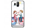 Funda Gel Tpu para Homtom S16 Diseño Cafe Dibujos