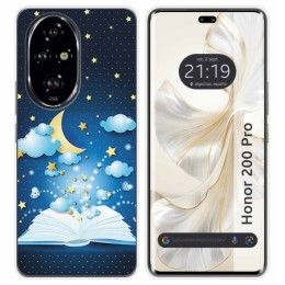 Funda Silicona para Huawei Honor 200 Pro 5G diseño Libro Cuentos Dibujos