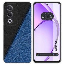 Funda Silicona para Oppo A80 5G diseño Cuero 02 Dibujos