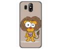 Funda Gel Tpu para Homtom S16 Diseño Leon Dibujos