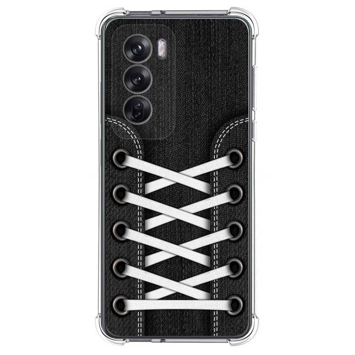 Funda Silicona Antigolpes para Oppo Reno 12 Pro 5G diseño Zapatillas 02 Dibujos