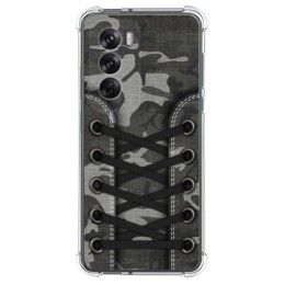 Funda Silicona Antigolpes para Oppo Reno 12 Pro 5G diseño Zapatillas 15 Dibujos