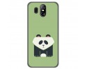 Funda Gel Tpu para Homtom S16 Diseño Panda Dibujos