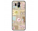 Funda Gel Tpu para Homtom S16 Diseño Sellos Dibujos