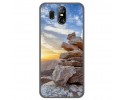 Funda Gel Tpu para Homtom S16 Diseño Sunset Dibujos