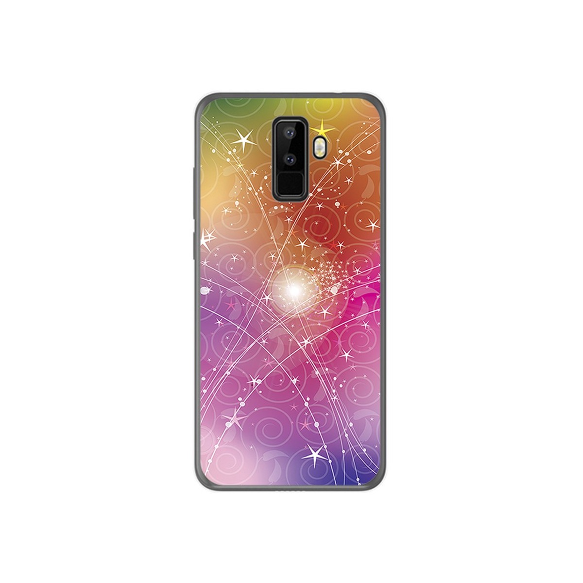 Funda Gel Tpu para Leagoo M9 Diseño Abstracto Dibujos