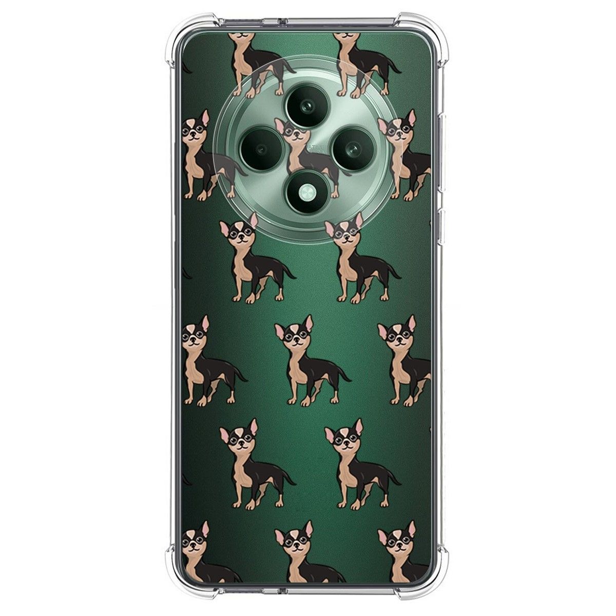 Funda Silicona Antigolpes para Oppo Reno 12FS 4G / 12 FS 5G diseño Perros 11 Dibujos