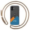 Personaliza tu Funda Colgante Transparente para Iphone 16 Plus (6.7) con Cordon Camel Dibujo Personalizada