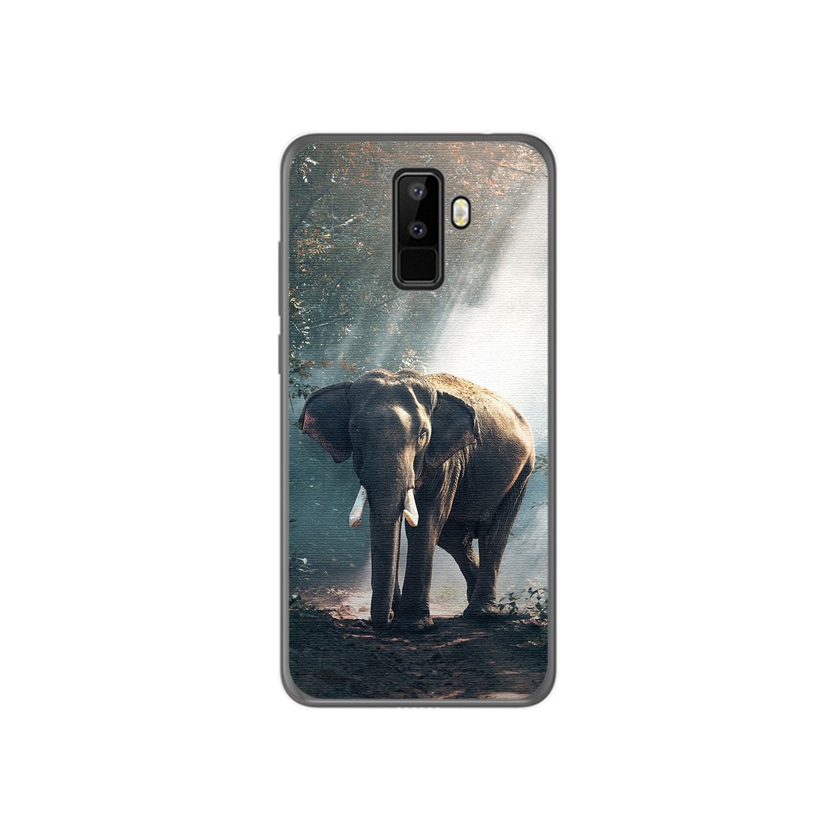 Funda Gel Tpu para Leagoo M9 Diseño Elefante Dibujos