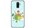 Funda Gel Tpu para Leagoo M9 Diseño Familia Dibujos