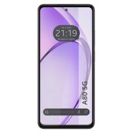 Protector Cristal Templado Completo 5D Full Glue Negro para Oppo A80 5G Vidrio 2