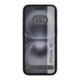 Protector Cristal Templado Completo 5D Full Glue Negro para Iphone 16 (6.1) Vidrio 2