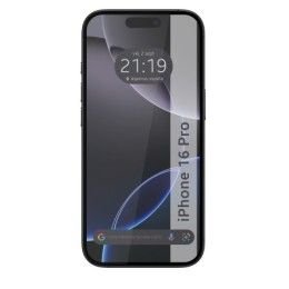 Protector Cristal Templado Completo 5D Full Glue Negro para Iphone 16 Pro (6.3) Vidrio 2