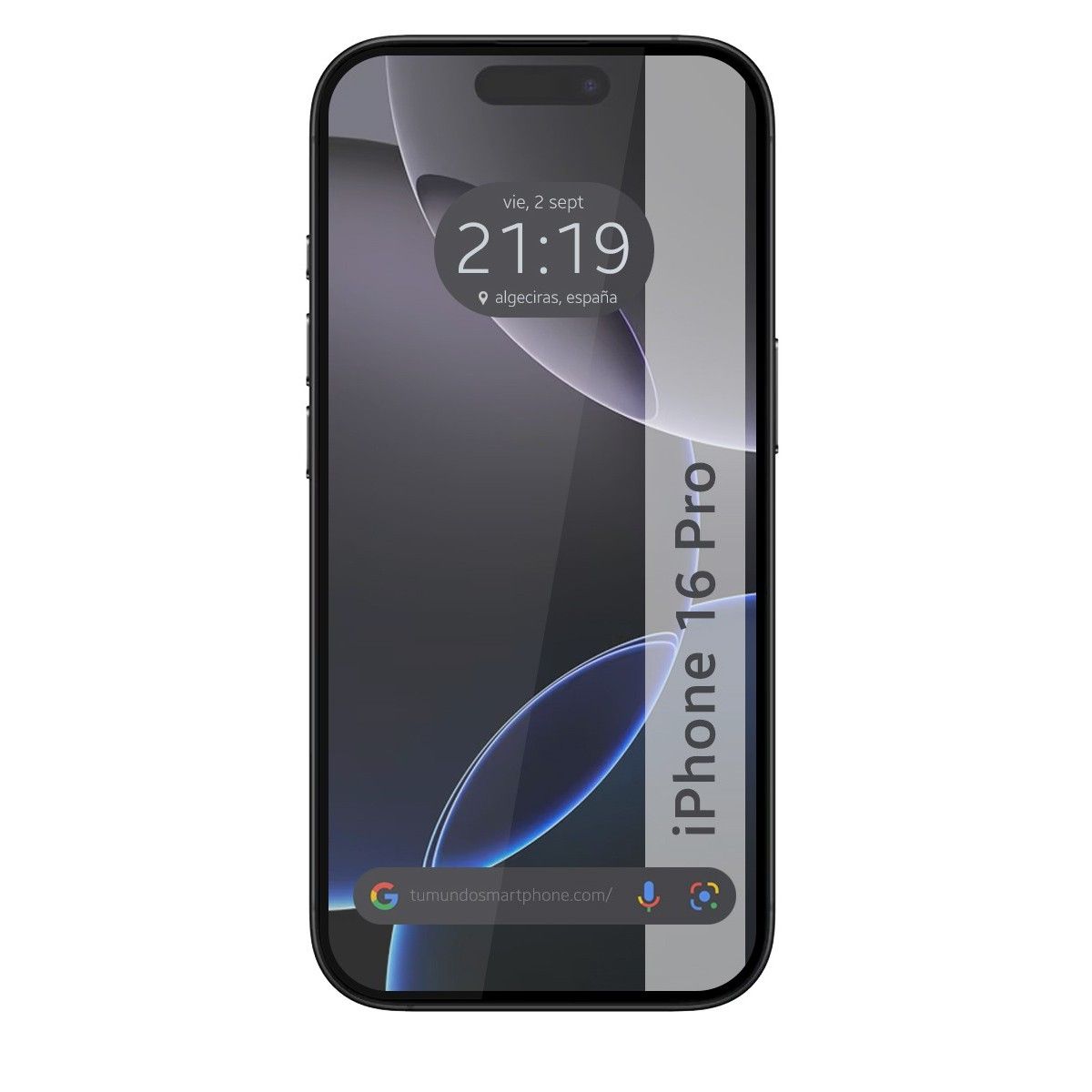 Protector Cristal Templado Completo 5D Full Glue Negro para Iphone 16 Pro (6.3) Vidrio