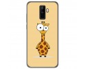 Funda Gel Tpu para Leagoo M9 Diseño Jirafa Dibujos