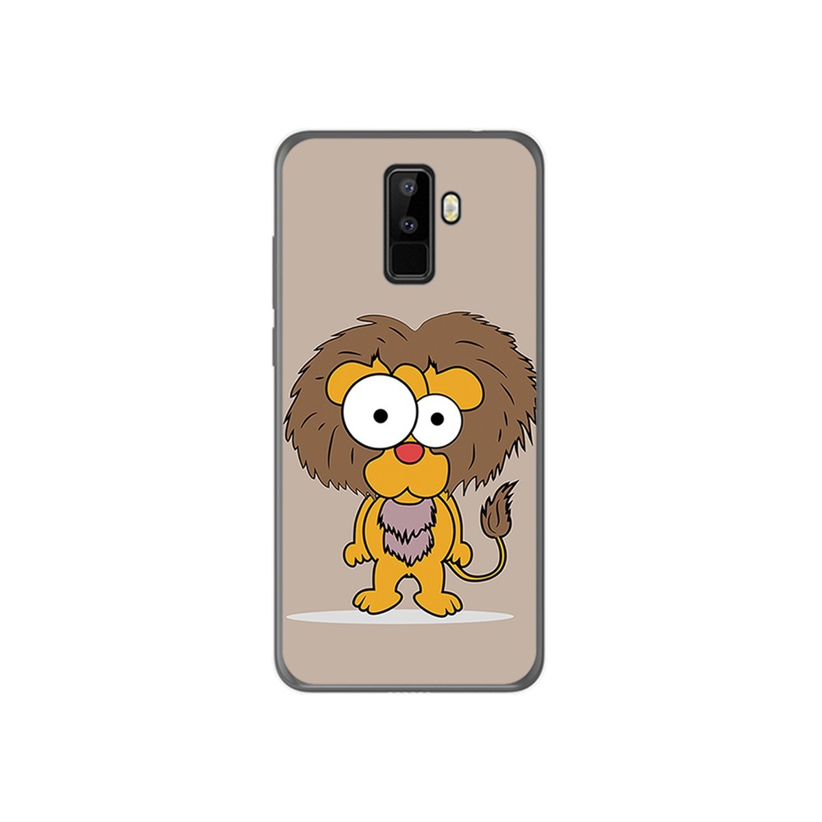 Funda Gel Tpu para Leagoo M9 Diseño Leon Dibujos