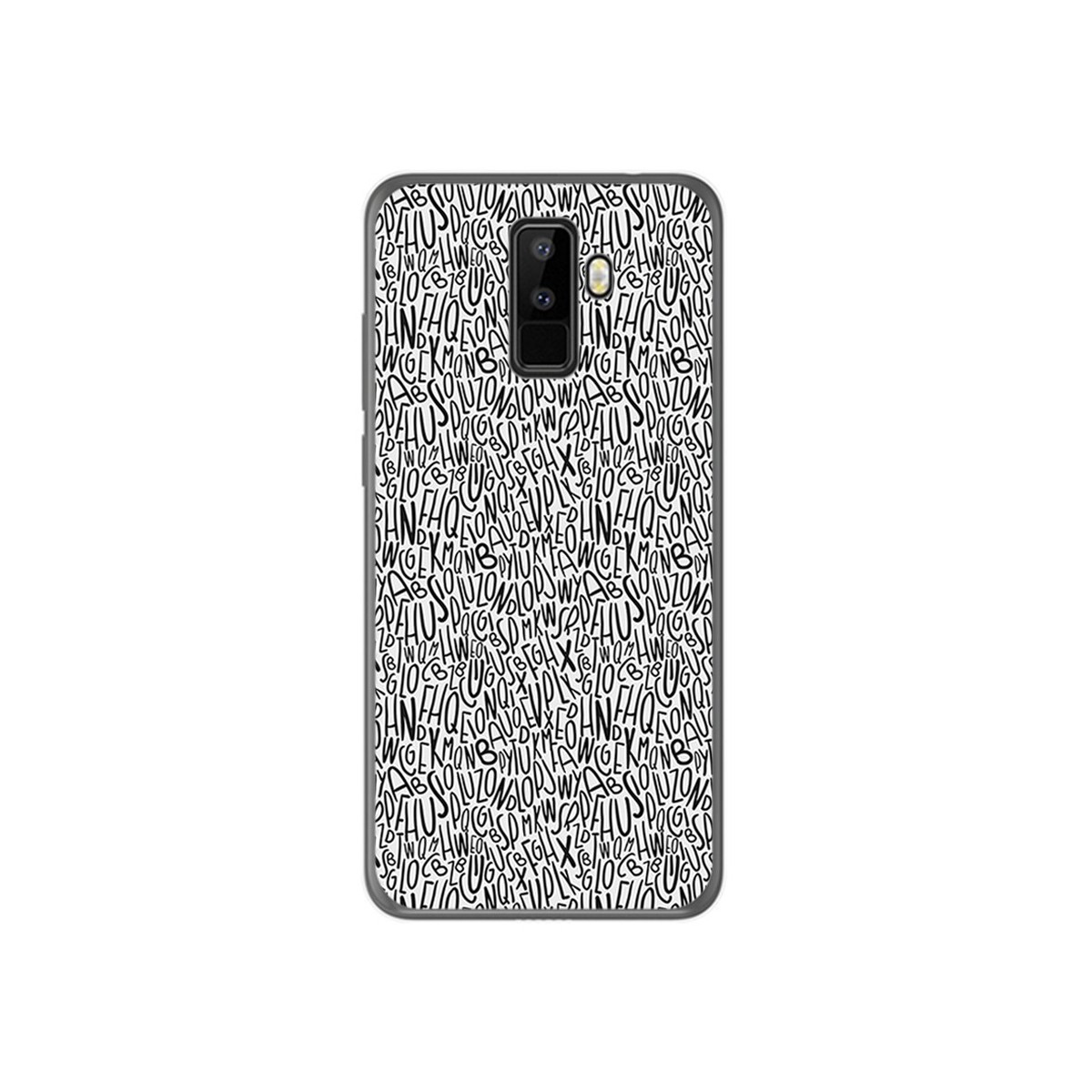 Funda Gel Tpu para Leagoo M9 Diseño Letras Dibujos