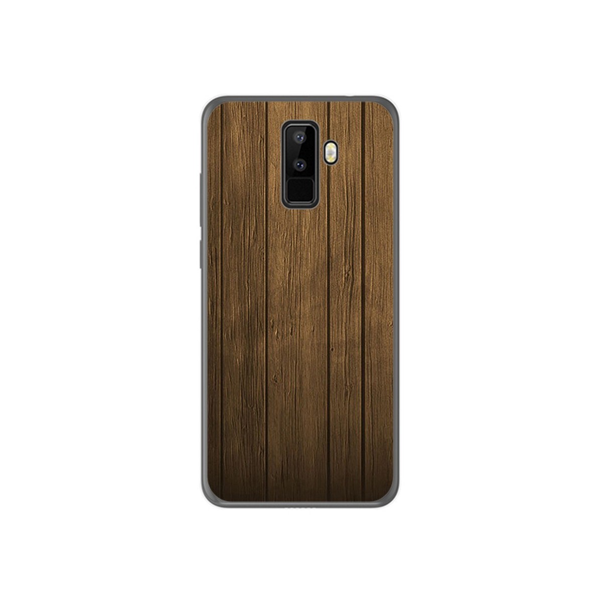 Funda Gel Tpu para Leagoo M9 Diseño Madera Dibujos