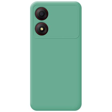 Funda Silicona Líquida Ultra Suave para Zte Blade A34 4G color Verde
