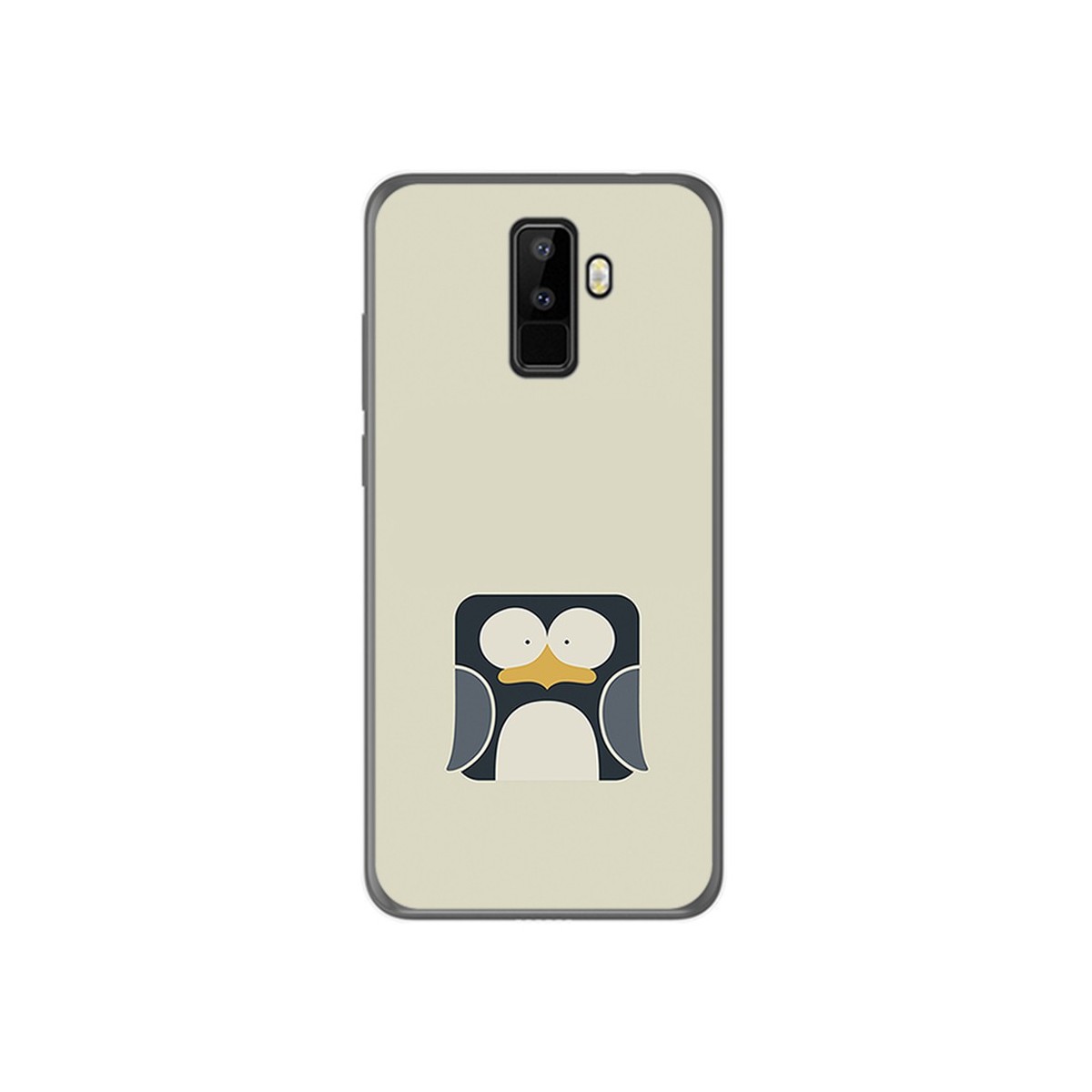 Funda Gel Tpu para Leagoo M9 Diseño Pingüino Dibujos