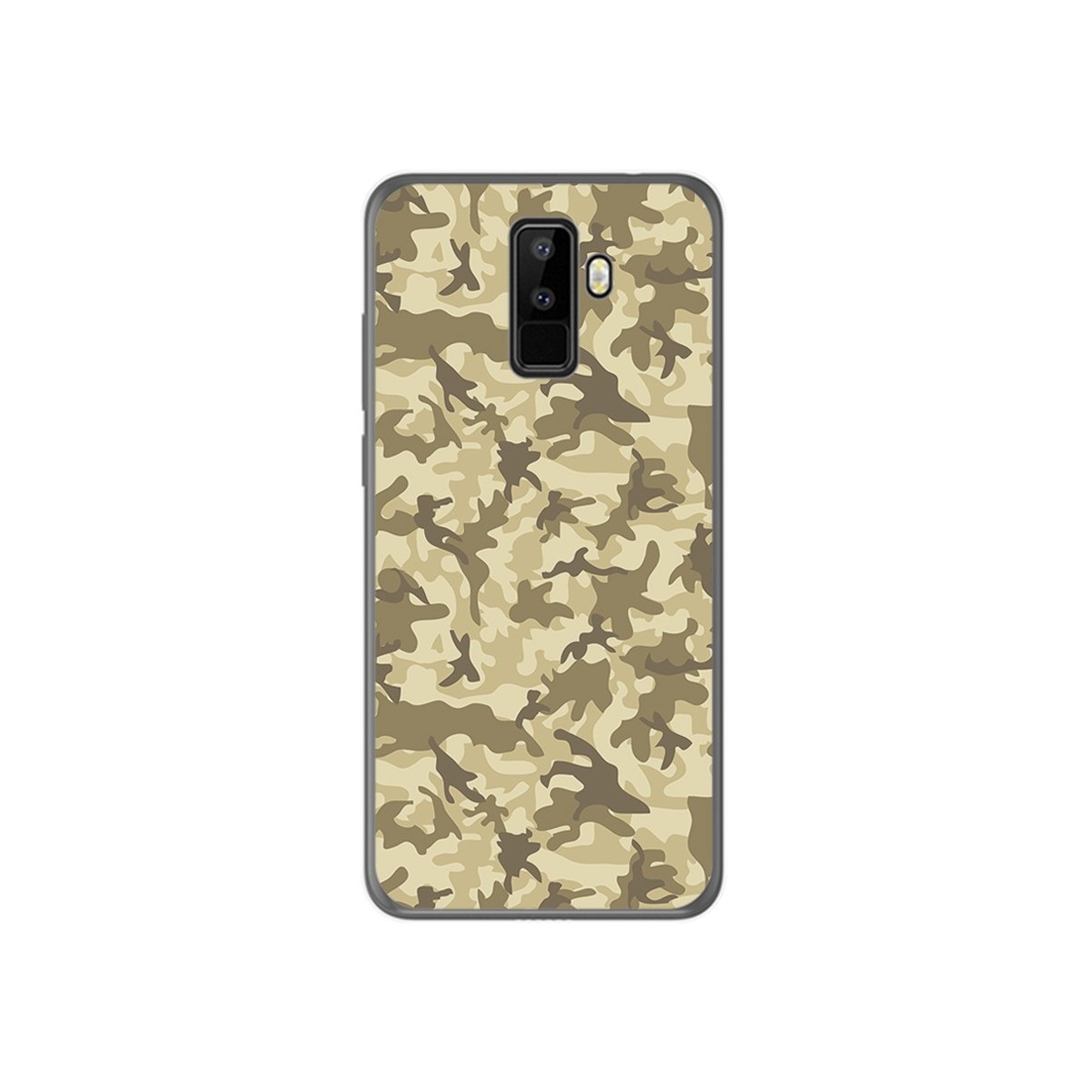 Funda Gel Tpu para Leagoo M9 Diseño Sand Camuflaje Dibujos