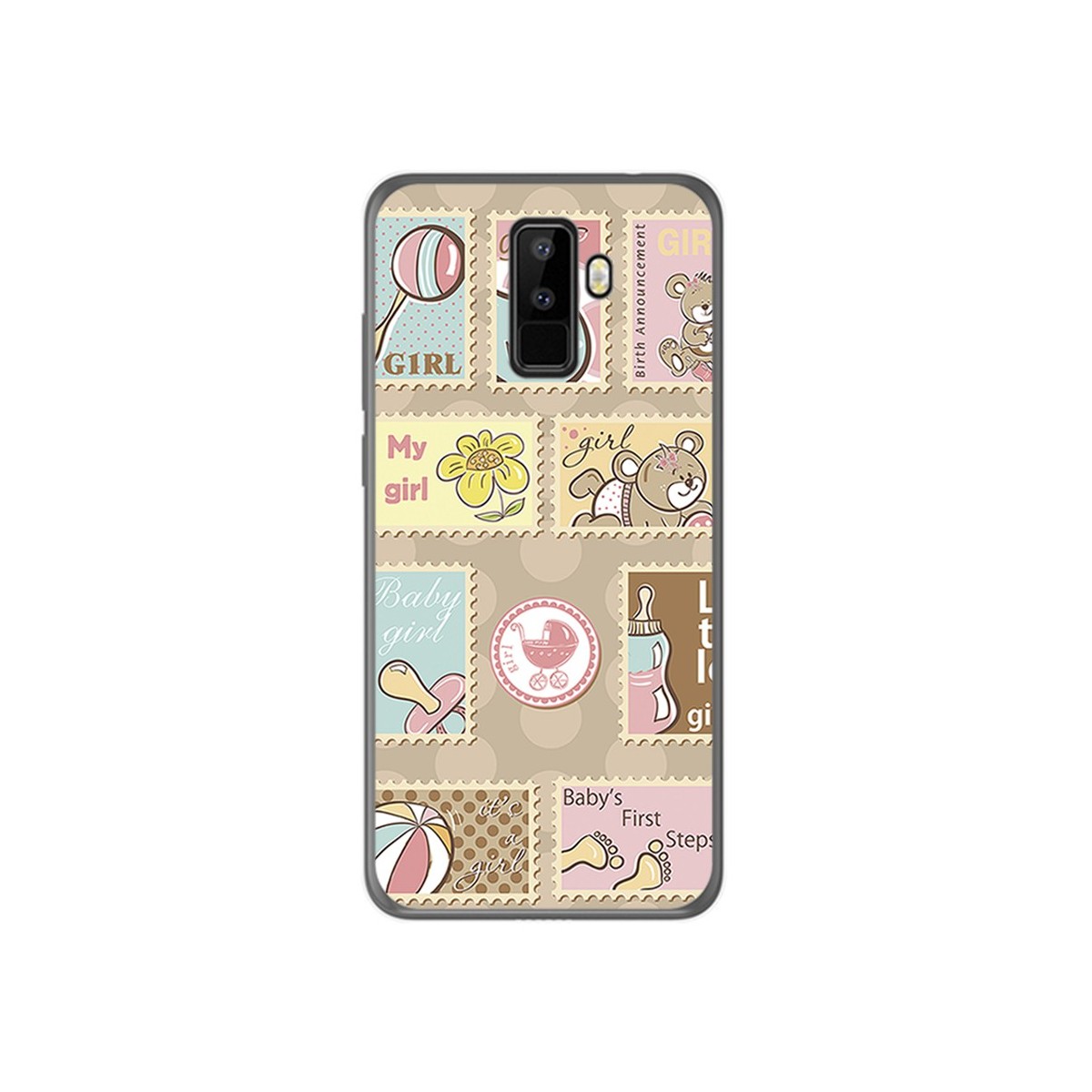 Funda Gel Tpu para Leagoo M9 Diseño Sellos Dibujos