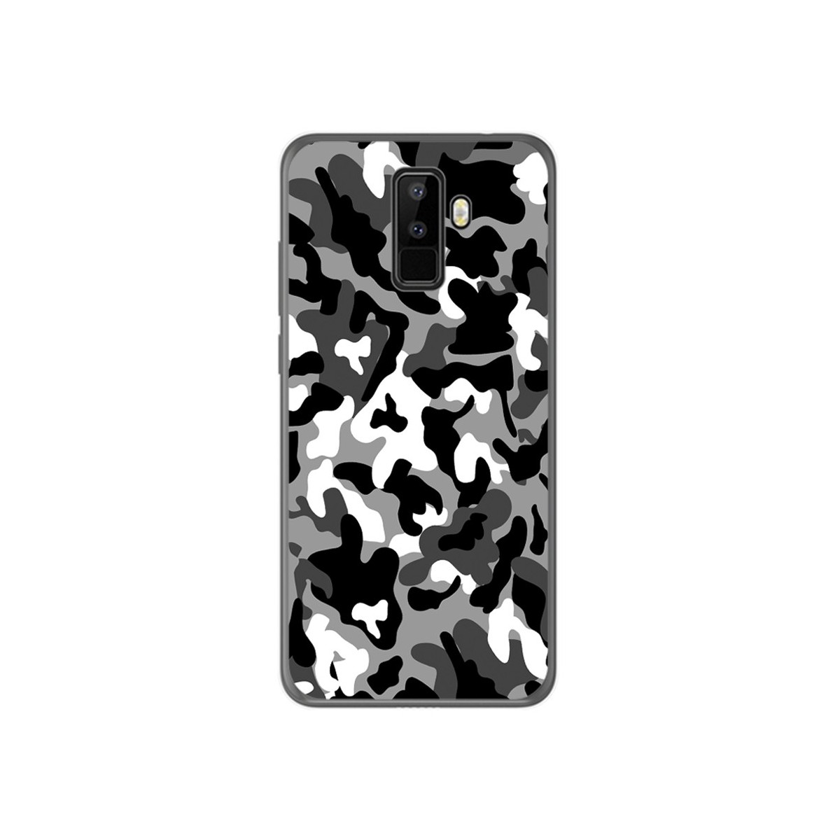 Funda Gel Tpu para Leagoo M9 Diseño Snow Camuflaje Dibujos