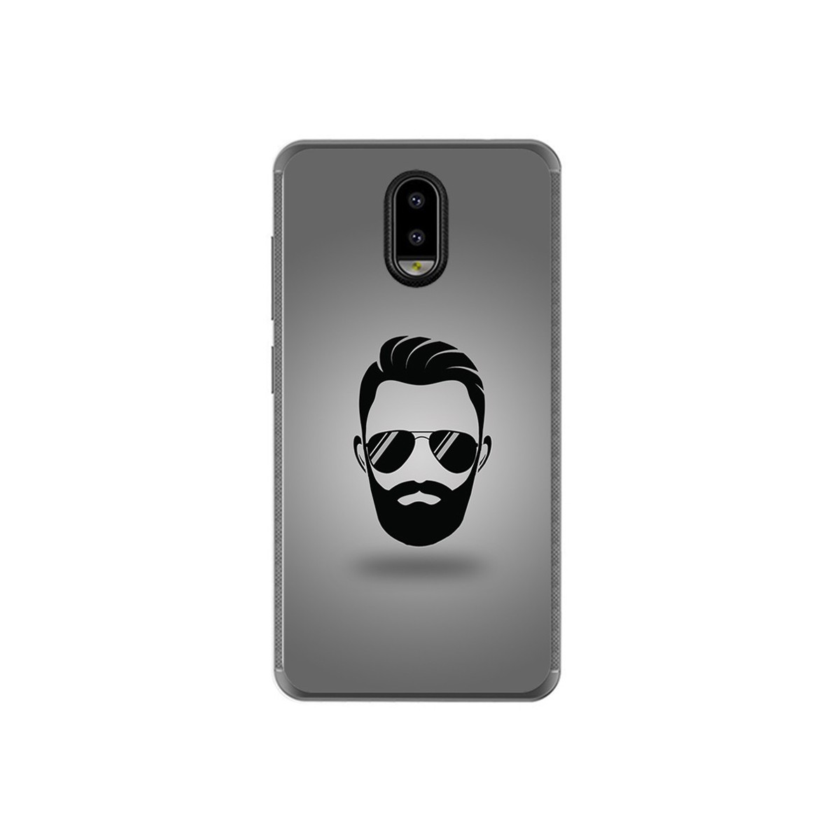 Funda Gel Tpu para Leagoo Z7 Diseño Barba Dibujos