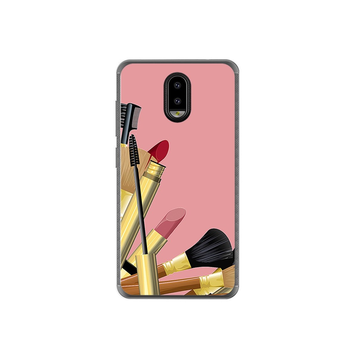 Funda Gel Tpu para Leagoo Z7 Diseño Brochas Dibujos