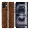 Funda Silicona para Iphone 16 Plus (6.7) diseño Cuero 01 Dibujos