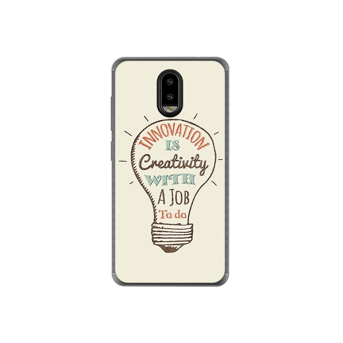 Funda Gel Tpu para Leagoo Z7 Diseño Creativity Dibujos