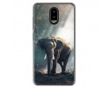 Funda Gel Tpu para Leagoo Z7 Diseño Elefante Dibujos