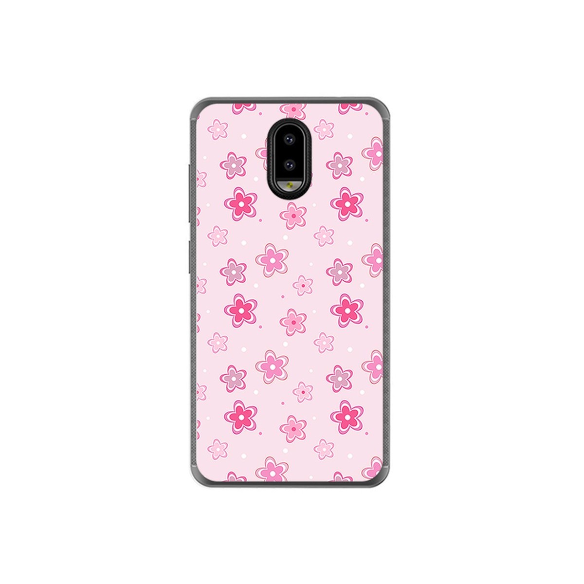 Funda Gel Tpu para Leagoo Z7 Diseño Flores Dibujos