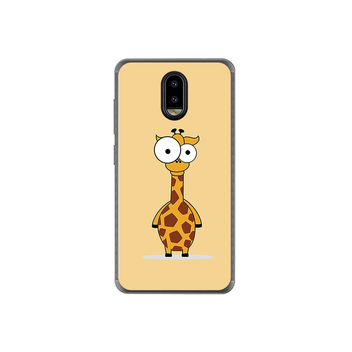 Funda Gel Tpu para Leagoo Z7 Diseño Jirafa Dibujos