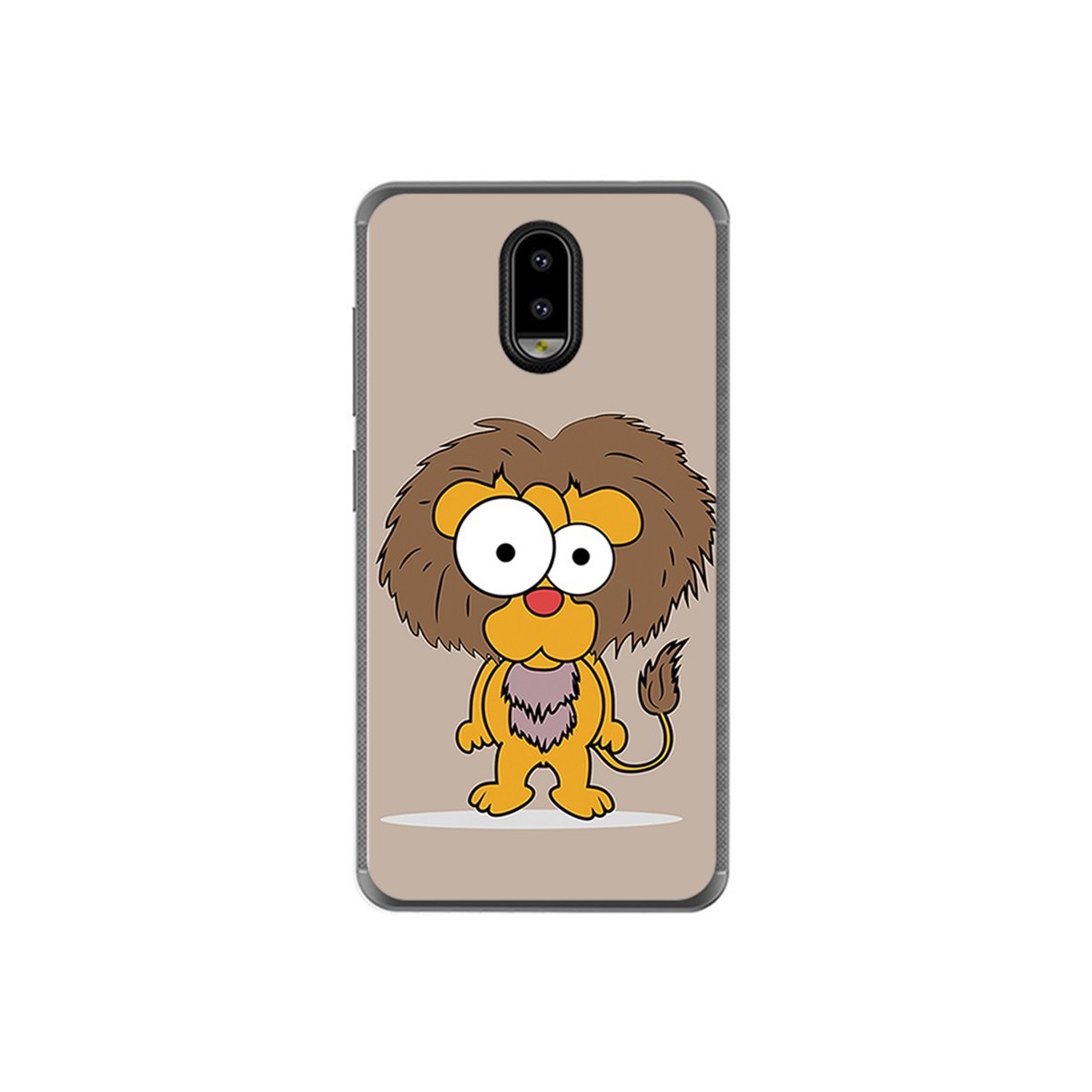 Funda Gel Tpu para Leagoo Z7 Diseño Leon Dibujos
