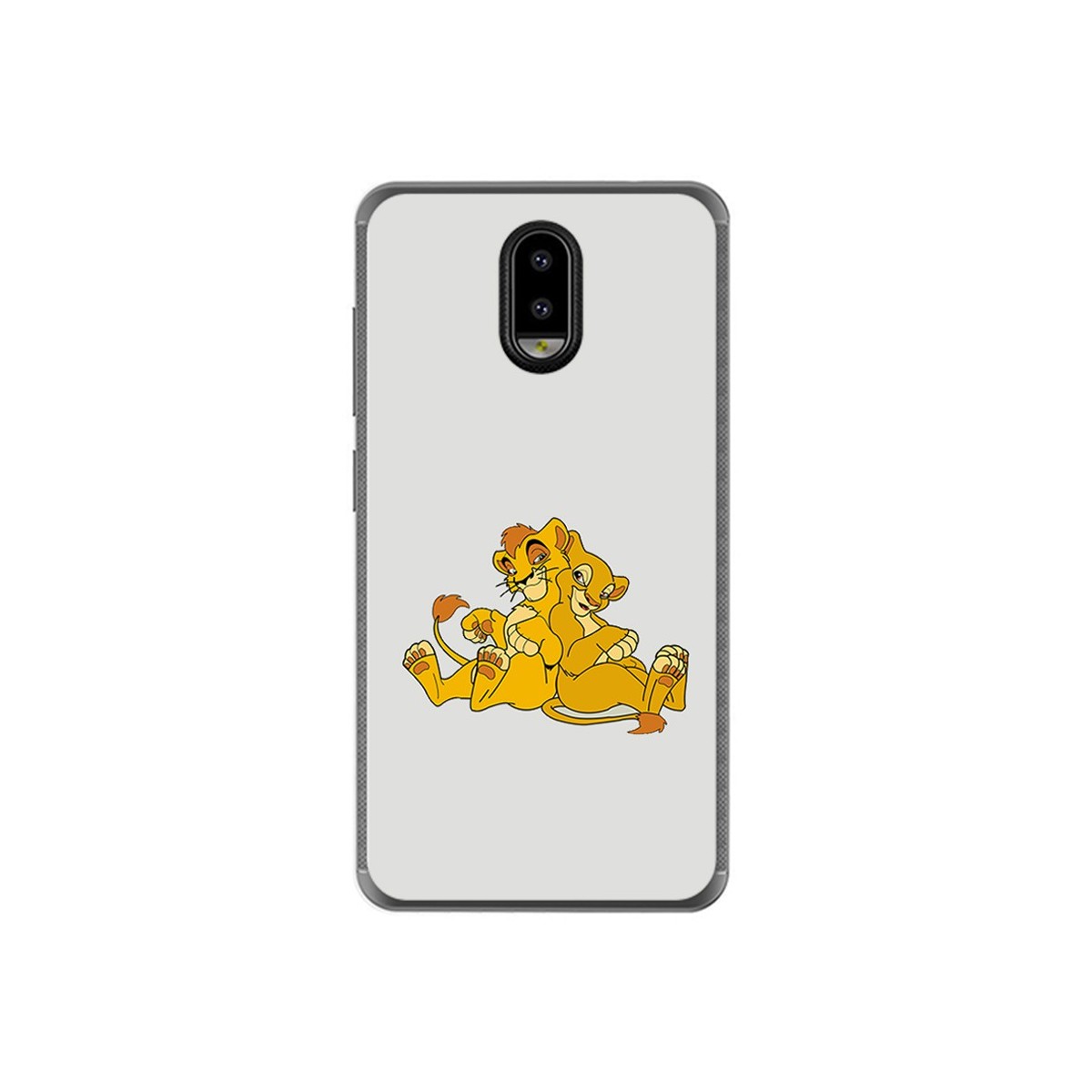 Funda Gel Tpu para Leagoo Z7 Diseño Leones Dibujos