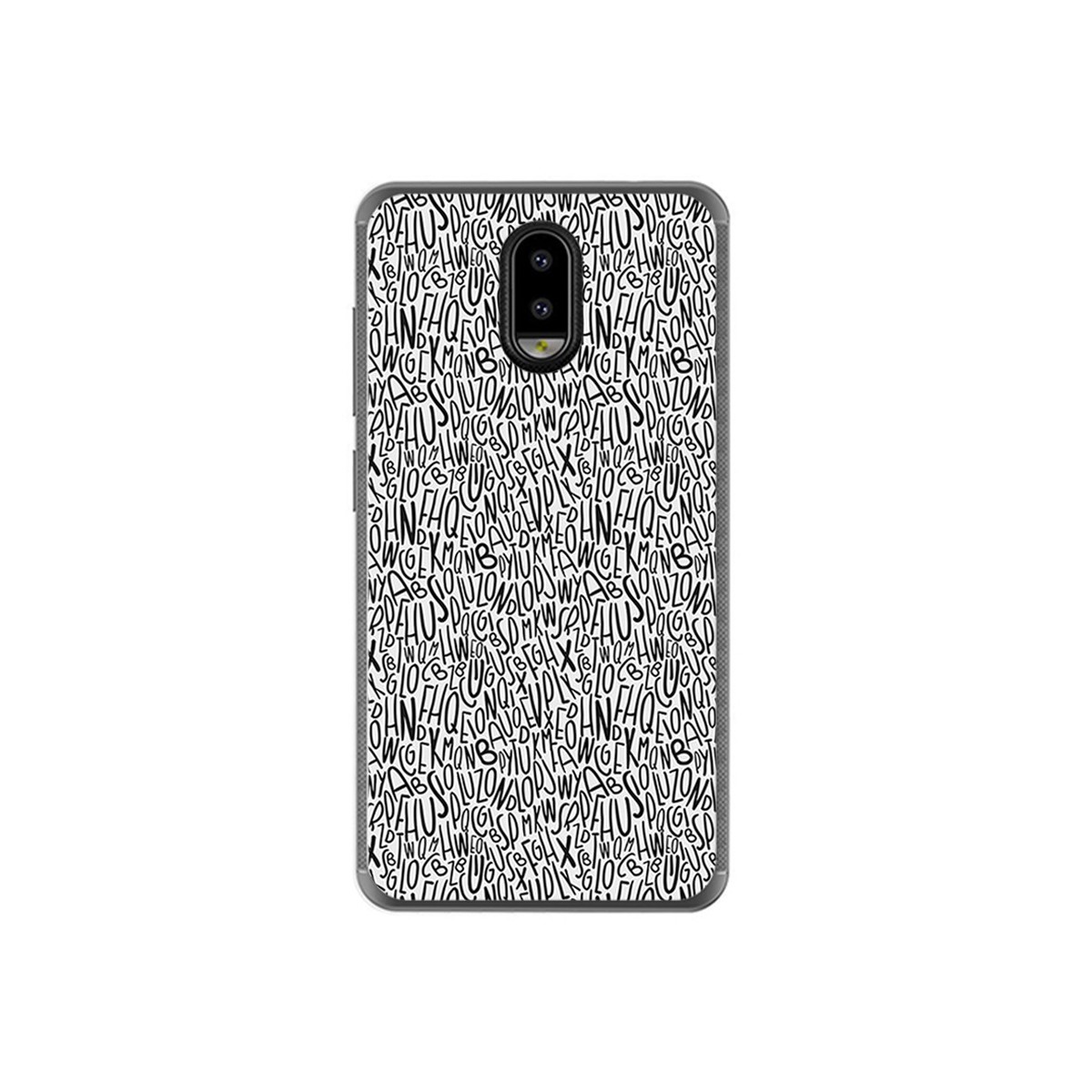 Funda Gel Tpu para Leagoo Z7 Diseño Letras Dibujos