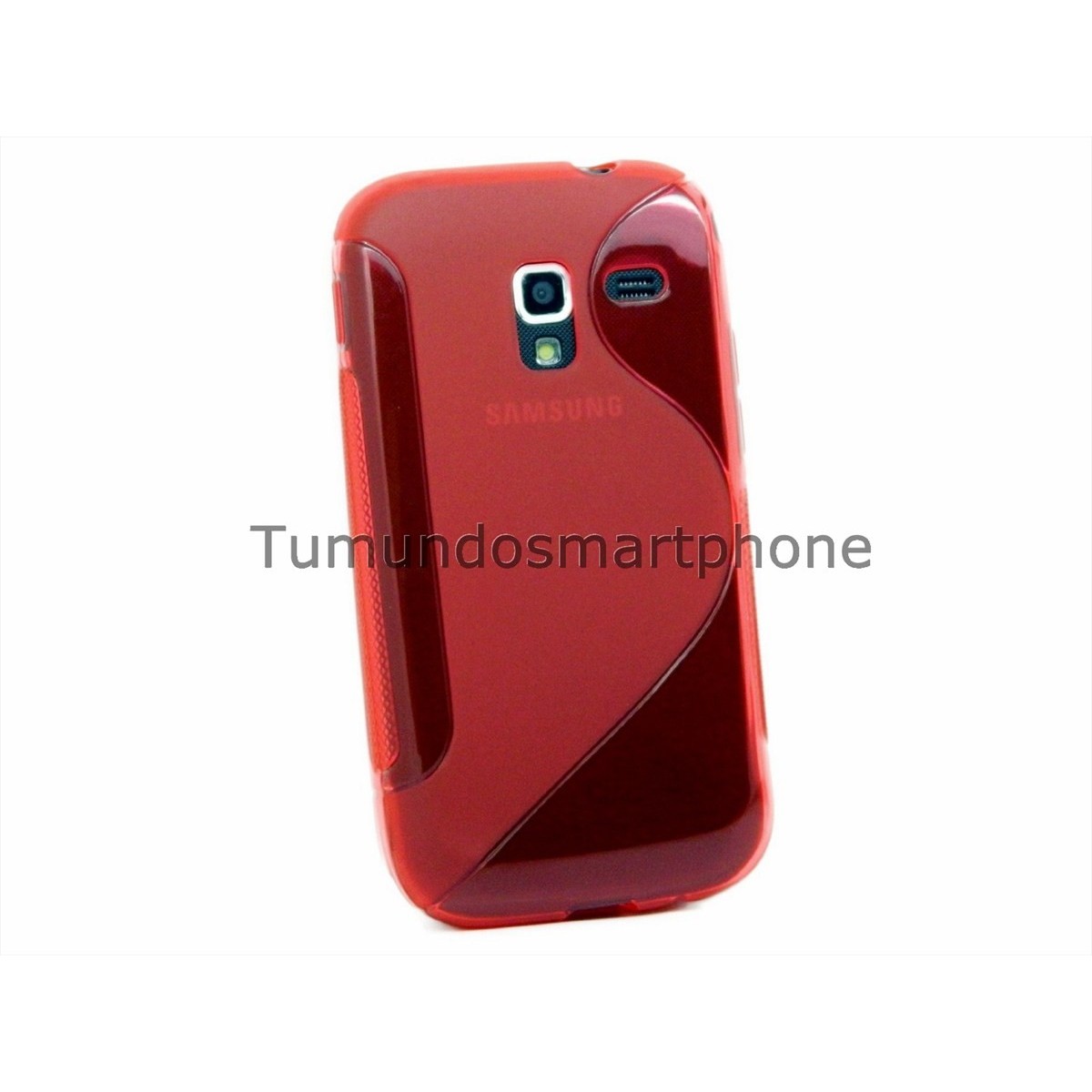 Funda Gel Tpu Galaxy Ace 2 I8160 S Line Color Roja