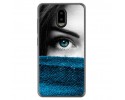 Funda Gel Tpu para Leagoo Z7 Diseño Ojo Dibujos