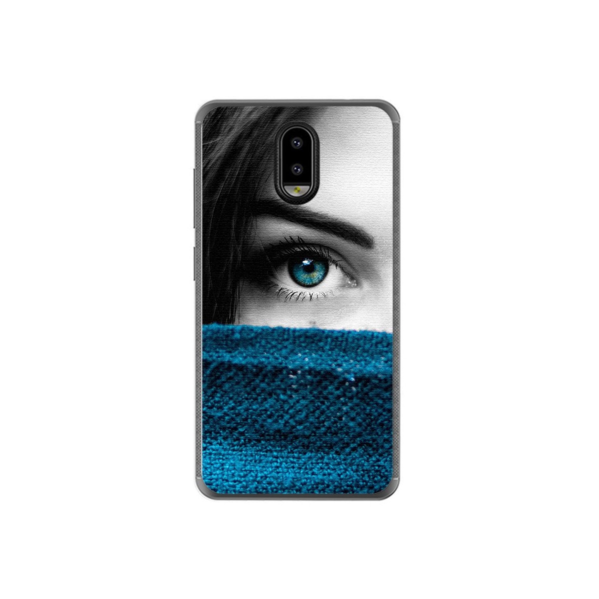Funda Gel Tpu para Leagoo Z7 Diseño Ojo Dibujos