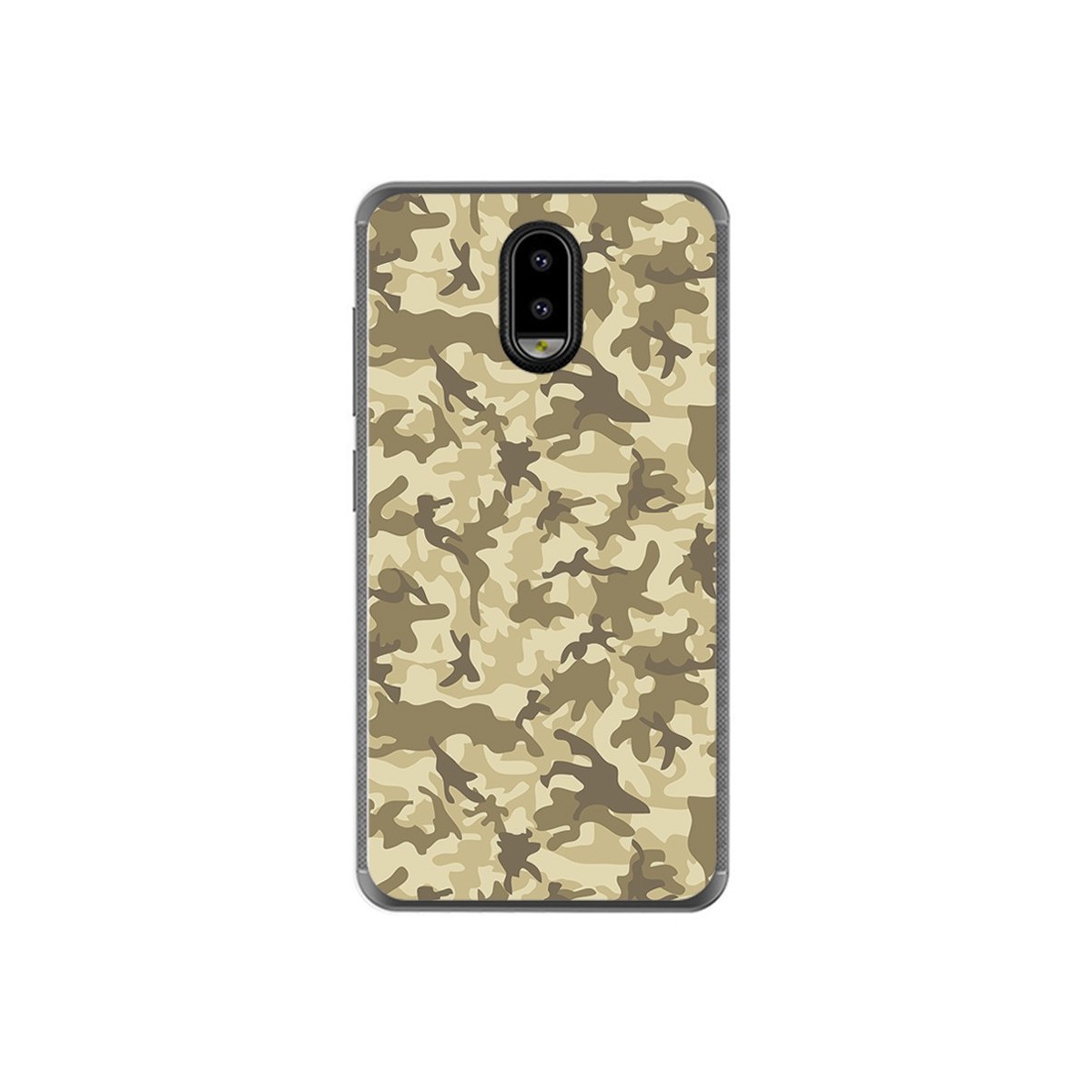 Funda Gel Tpu para Leagoo Z7 Diseño Sand Camuflaje Dibujos