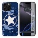 Funda Silicona para Iphone 16 Pro Max (6.9) diseño Camuflaje 03 Dibujos