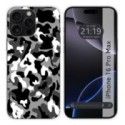 Funda Silicona para Iphone 16 Pro Max (6.9) diseño Snow Camuflaje Dibujos